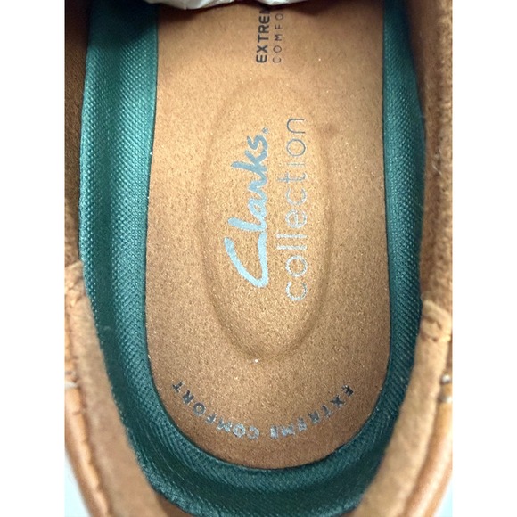 Clarks Men's Cosgrove Apron Dress Shoes
Oxfords Tan Leather Size 11.5M NWT/BOX - Picture 8 of 11